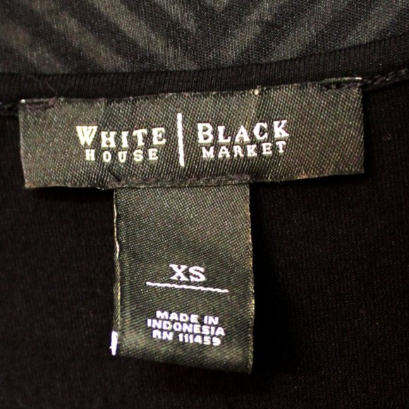 NWOT White House Black Market Striped Maxi Dress Size XSmall - Picture 6 of 7